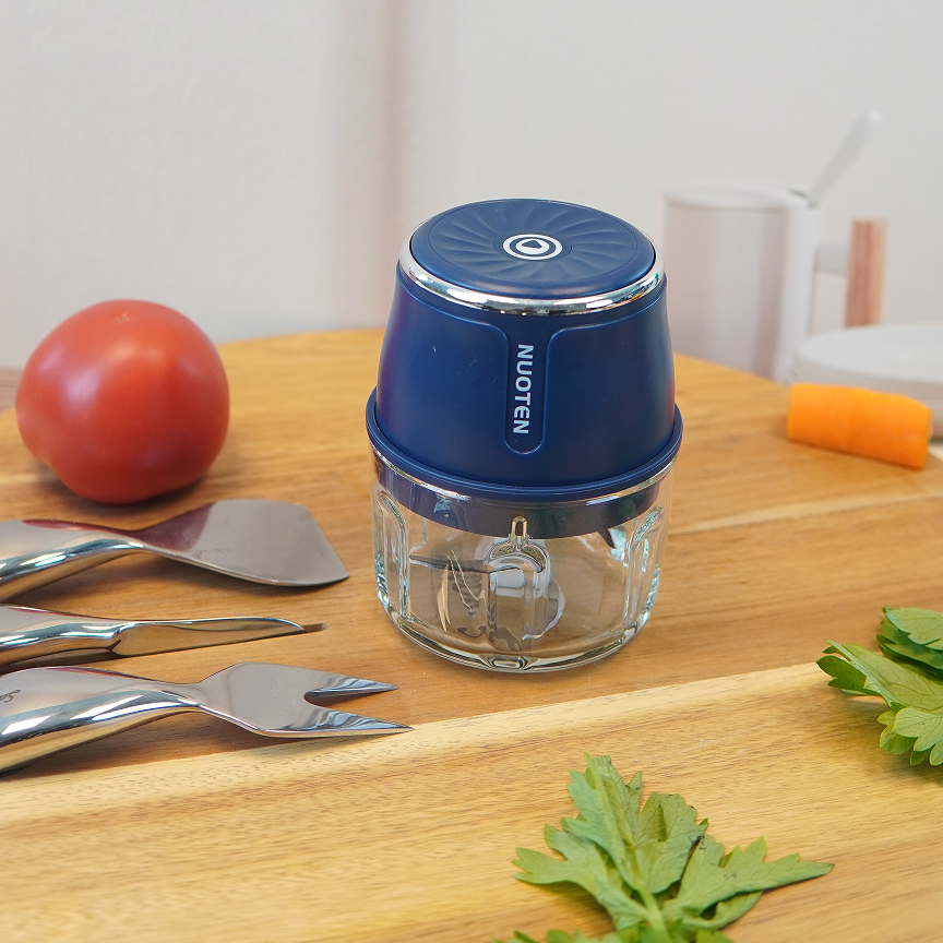 Kitchoice® Mini Food Chopper – Garlic, Veggies & Baby Food in Seconds350ML