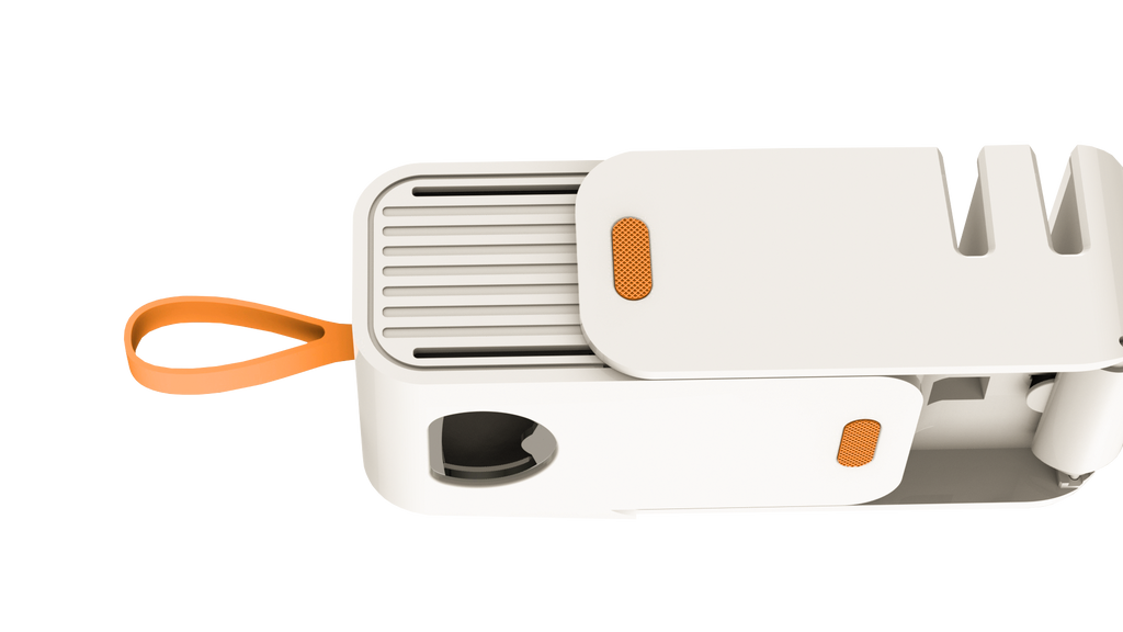 Kitchoice® Pocket Knife Sharpener – Compact 3-in-1 Sharpening Tool for Kitchen & Travel