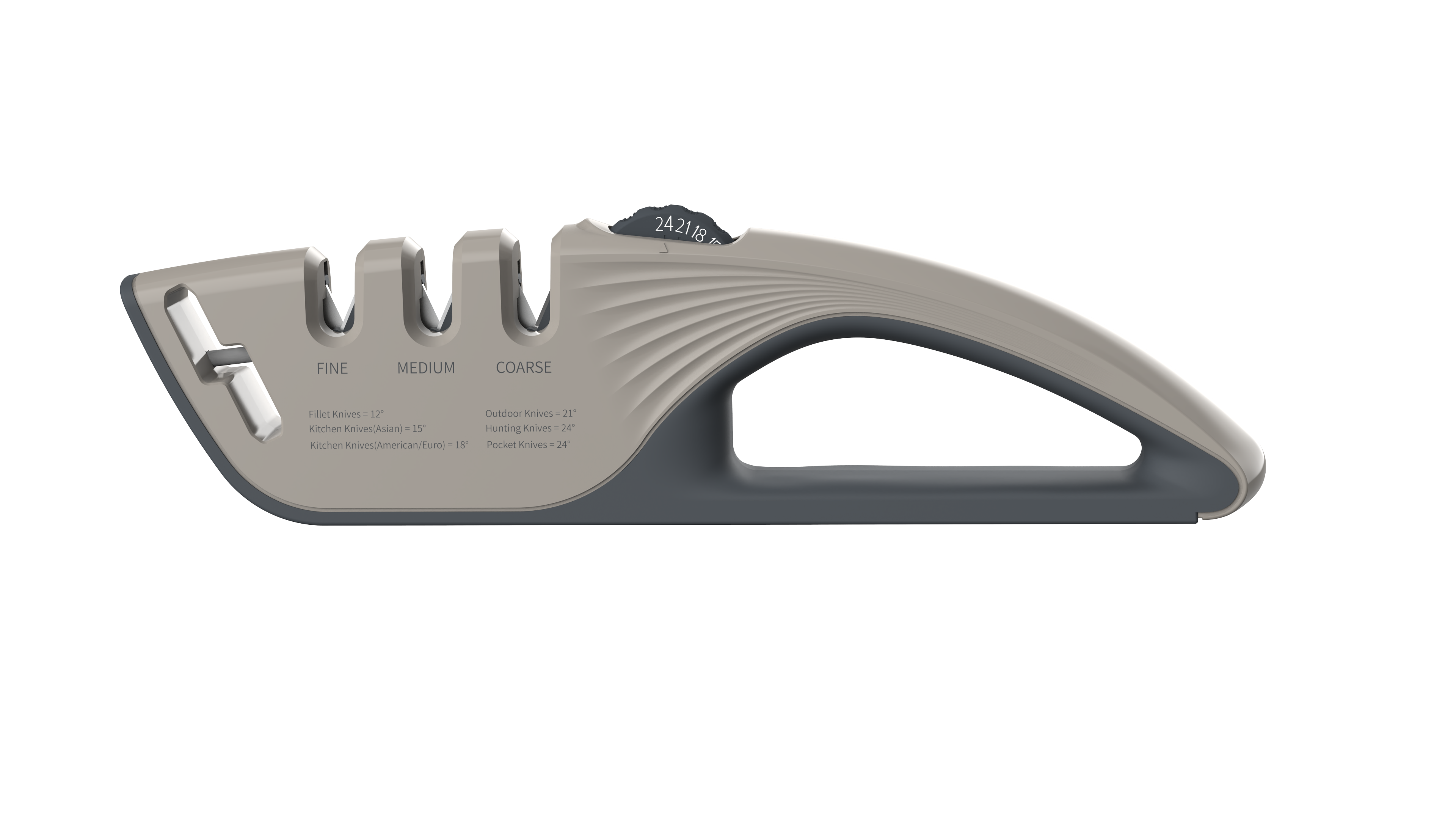 Kitchoice® 076C Professional Adjustable Knife Sharpener – 5 Precision Sharpening Angles for Every Blade Type