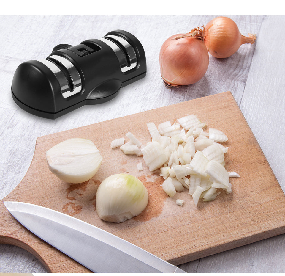Kitchoice® 082 2-Stage Suction Cup Knife Sharpener for Kitchen Knives