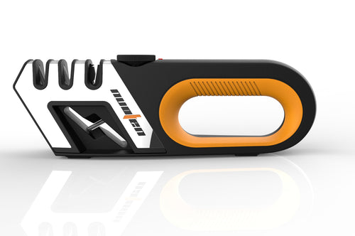 Adjustable-Angle Knife Sharpener | 3-Stage Sharpening System for Kitchen Knives & Scissors