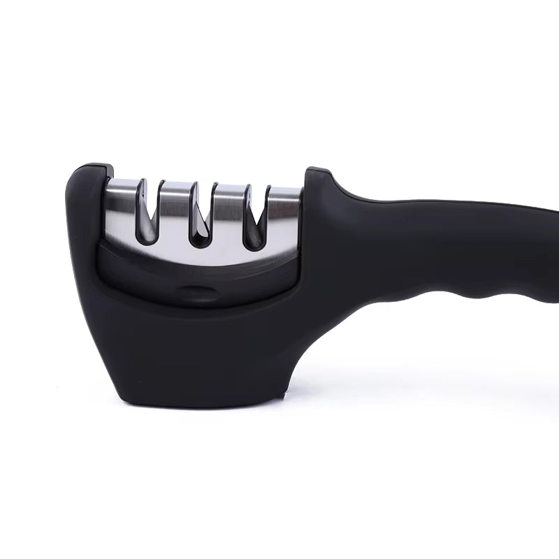 Kitchoice®063 -3-Stage Knife Sharpener Helps Repair, Restore and Polish Blades