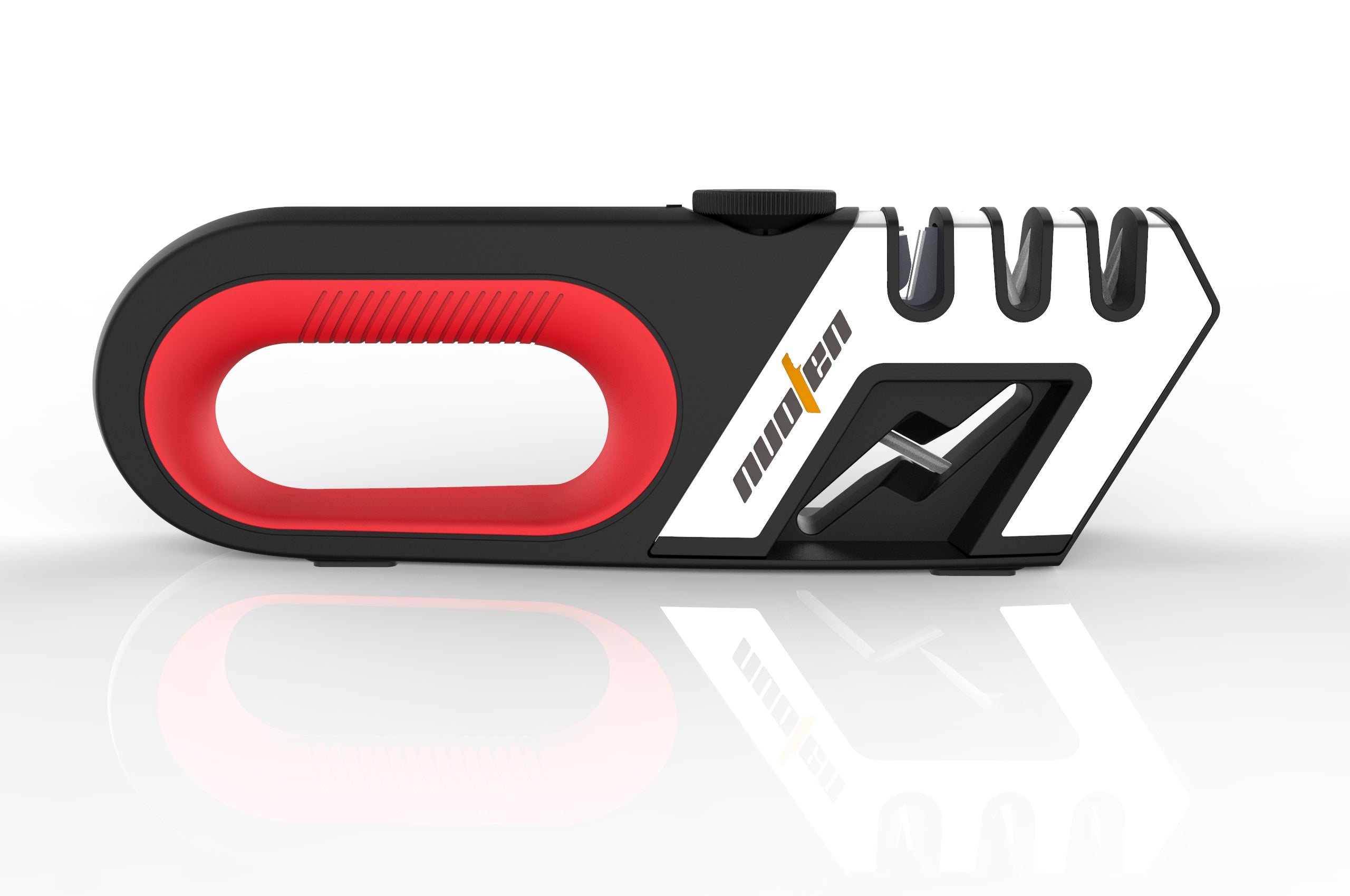 Adjustable-Angle Knife Sharpener | 3-Stage Sharpening System for Kitchen Knives & Scissors