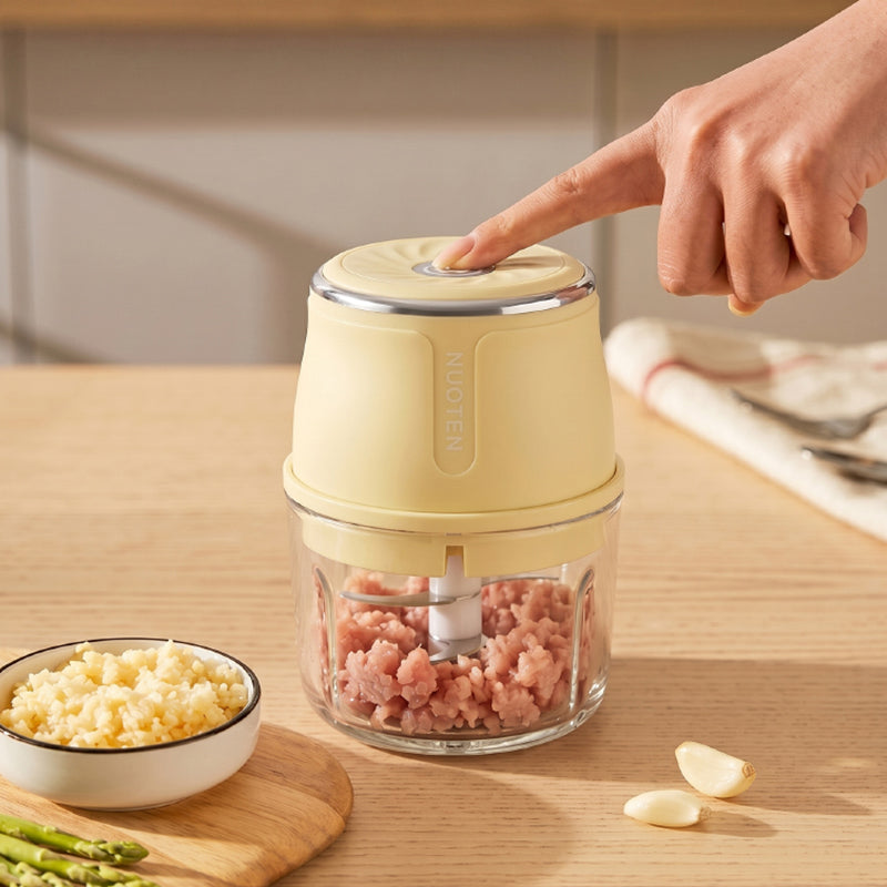 Kitchoice® Mini Food Chopper – Garlic, Veggies & Baby Food in Seconds350ML