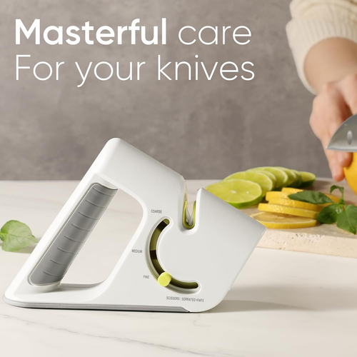 Kitchoice® 75 Multi-Function Knife Sharpener – Stylish Adjustable Sharpener for Everyday Kitchen Use